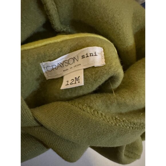 Grayson mini toddler boys hoodie size 12M NWT - Picture 3 of 3